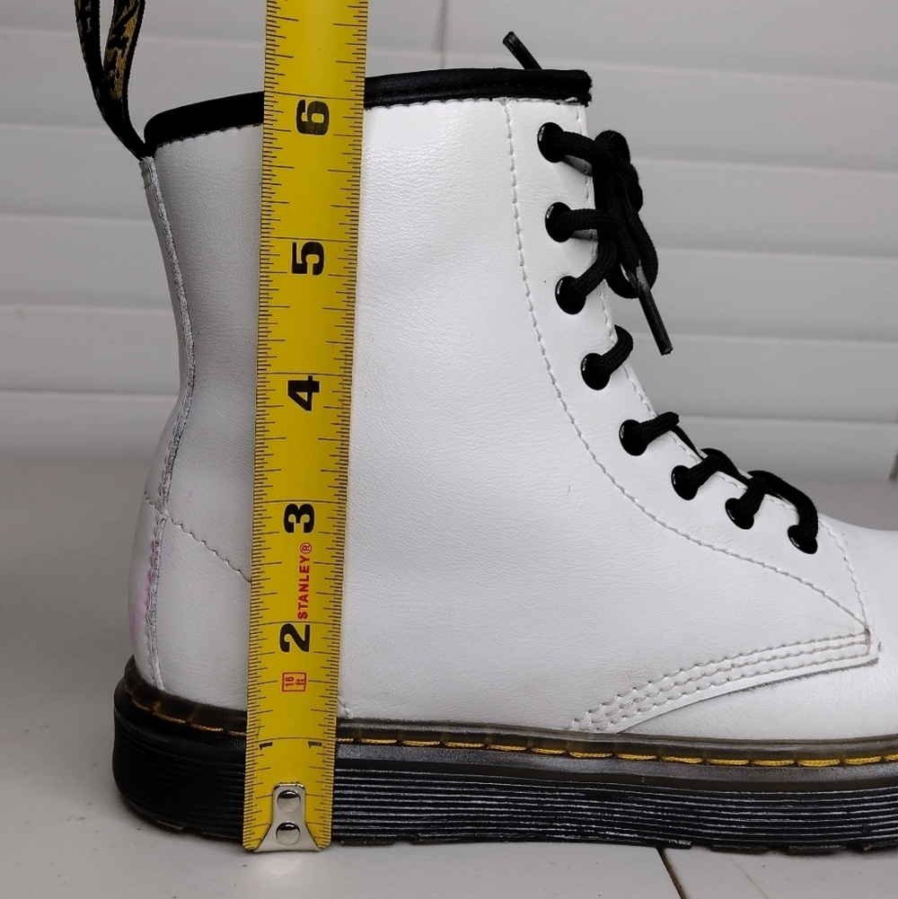 Dr. Martens Zavala Goth Punk Whimsigoth Side Zip Lace Up Combat Ankle Boots Sz 5 - Picture 11 of 15